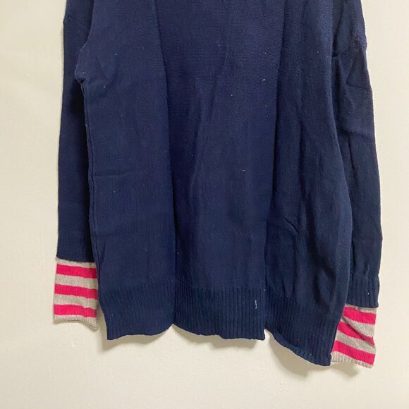 NWT Crew Neck Sweater Caslon Contrast Cuff Size S - Picture 6 of 7